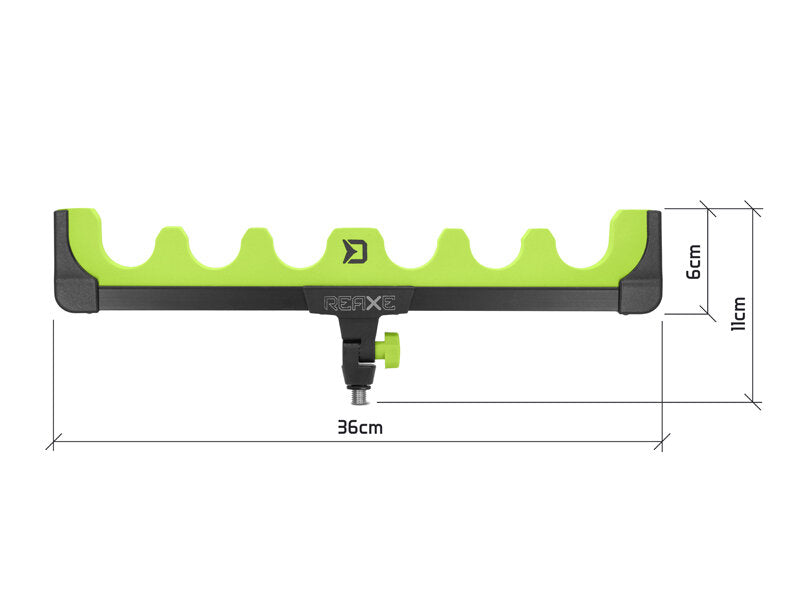 Delphin REAXE EvaBACK – Feederrutenhalter 36 cm Dürener Angelhaus
