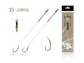 Delphin sCAMO Boilie Rig – 2 Karpfenvorfächer, Größe 2–8