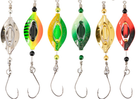 Omura  Spinner Geb Fire – Forellen Spinner 6 Farben kaufen