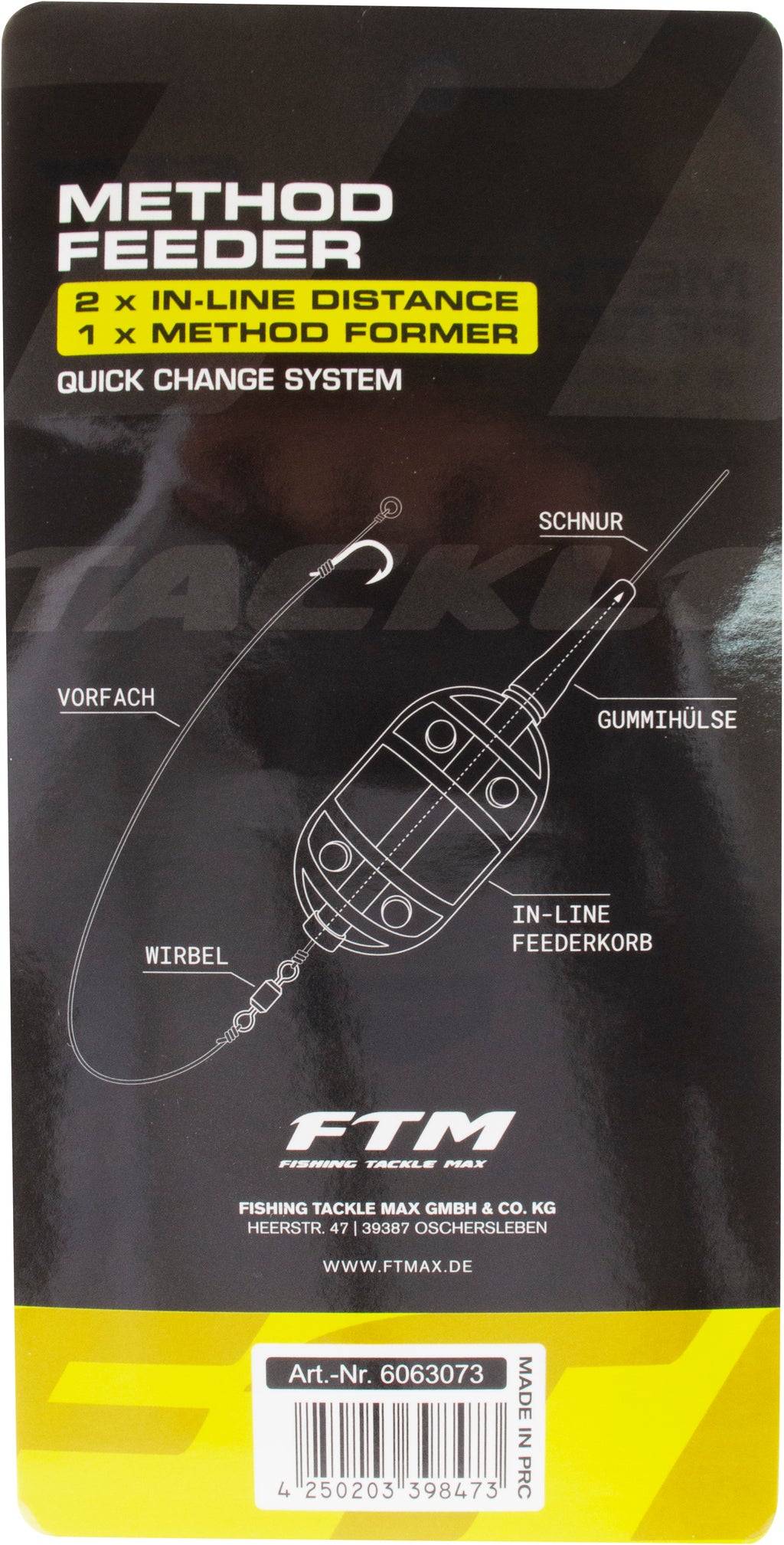 FTM Method Feeder Distance Set 30 g + 40 g mit Form