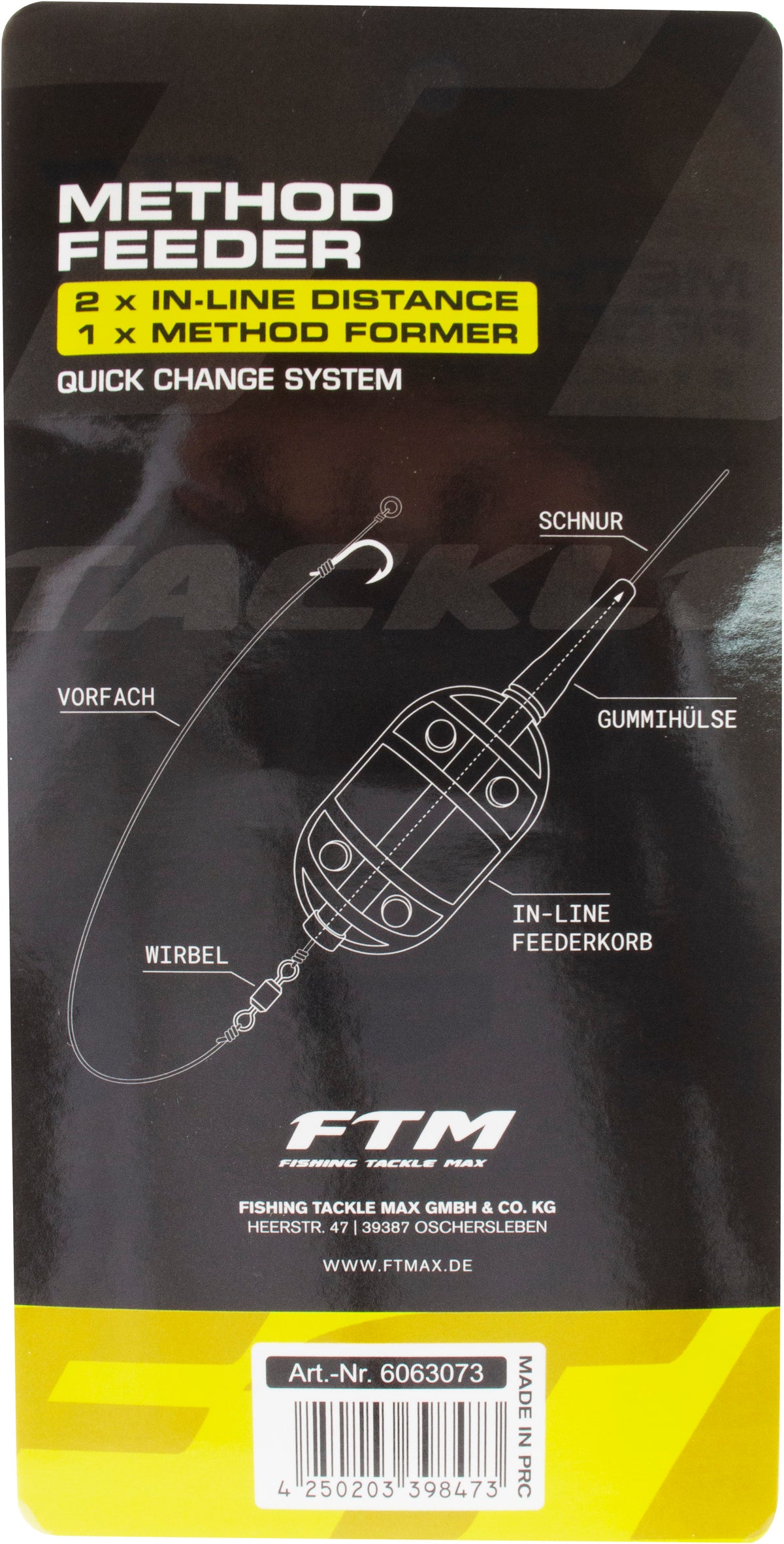 FTM Method Feeder Distance Set 30 g + 40 g mit Form