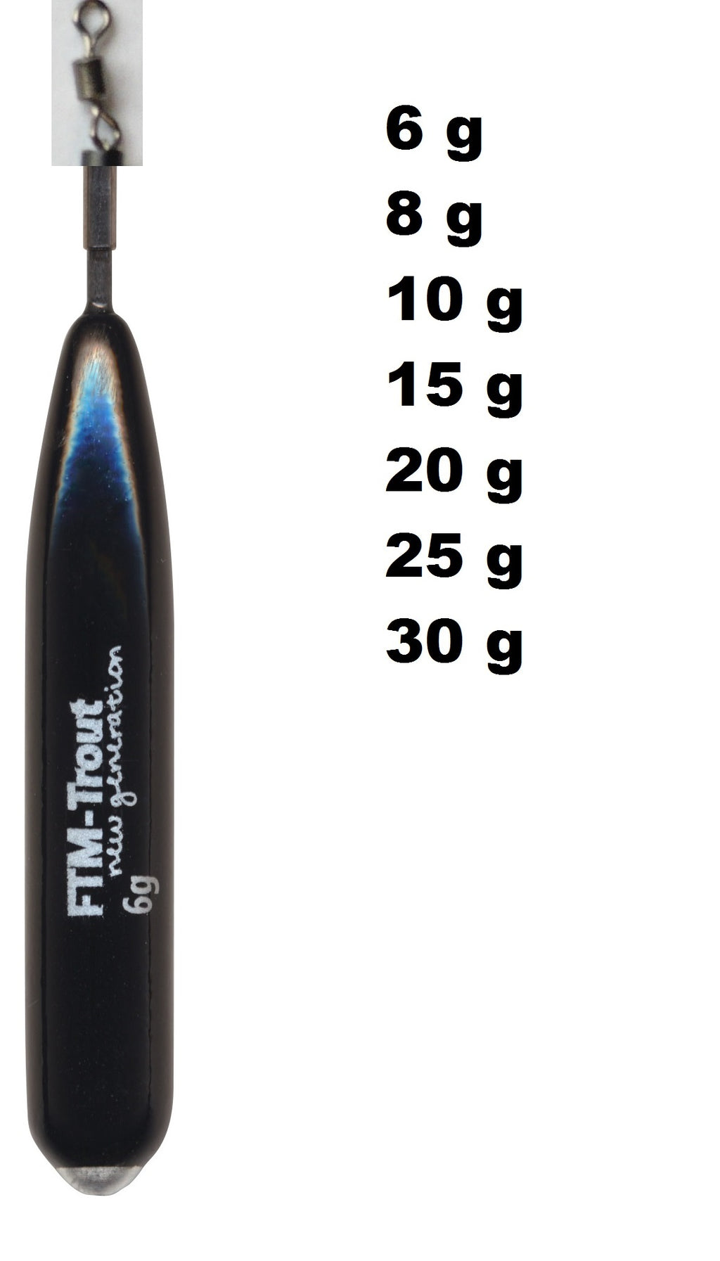 FTM Bodentaster  6g bis 30g