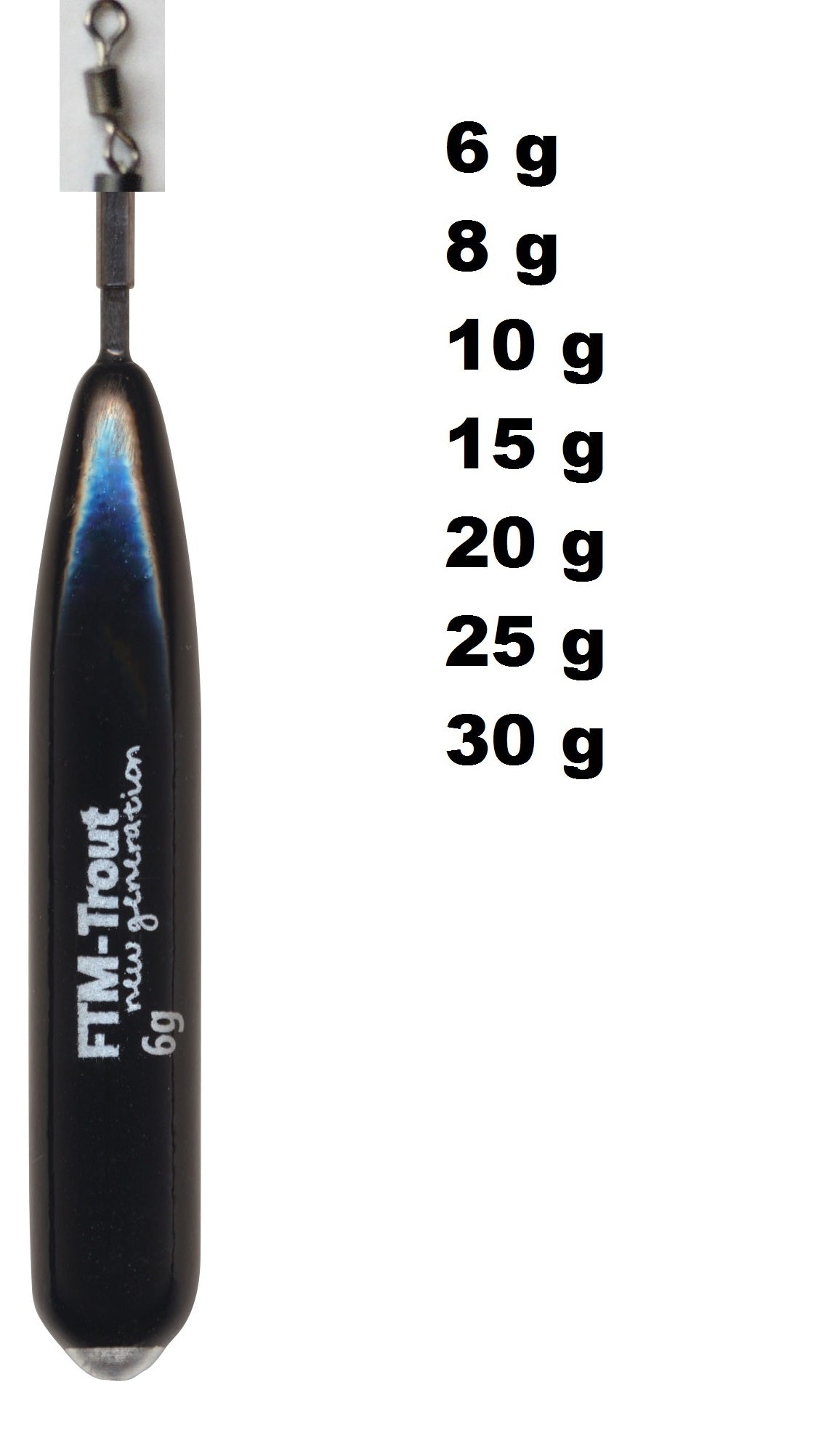 FTM Bodentaster  6g bis 30g