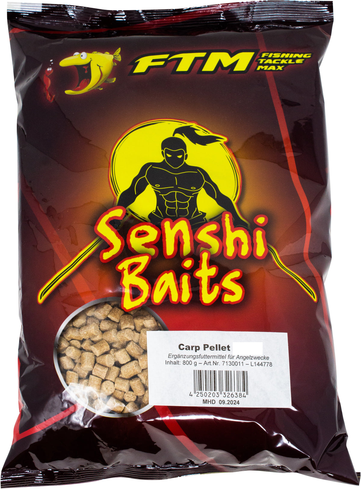 FTM Senshi Baits Carp Pellet – 4 mm, 6 mm oder 8 mm