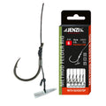 Jenzi Methodfeeder-Haken mit Quickstop, geflochtene Schnur, Größe 6–10