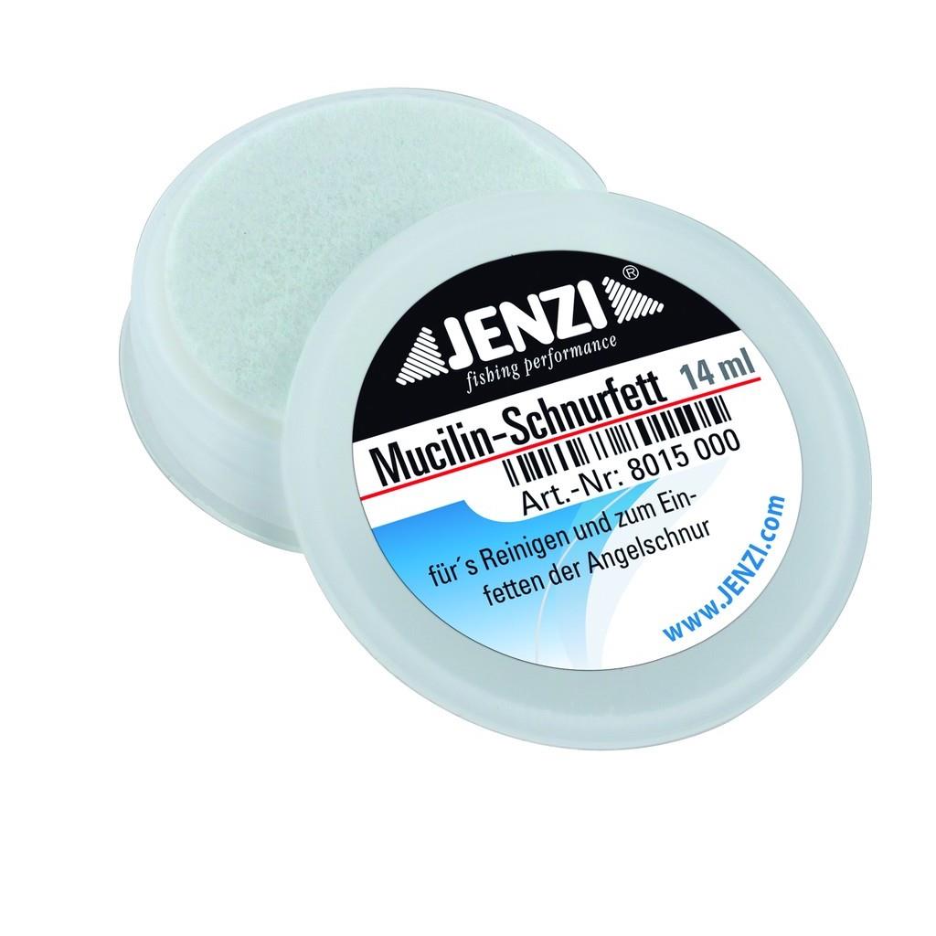 Jenzi Schnurfett Mucilin 14 ml – Schnurpflege für Monofile Schnüre