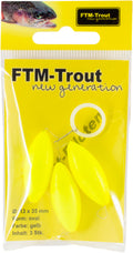 FTM Trout Pilot Oval Big  Rot,Gelb,oder Rot/Gelb