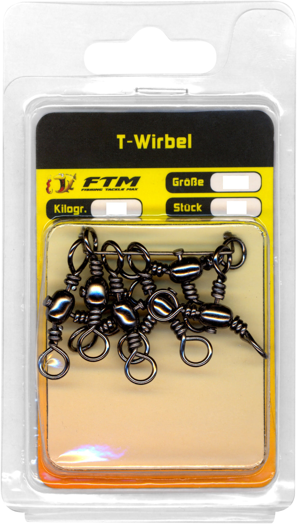 FTM T-Wirbel Seitenarm Triplewirbel Gr. 1/0 bis 12