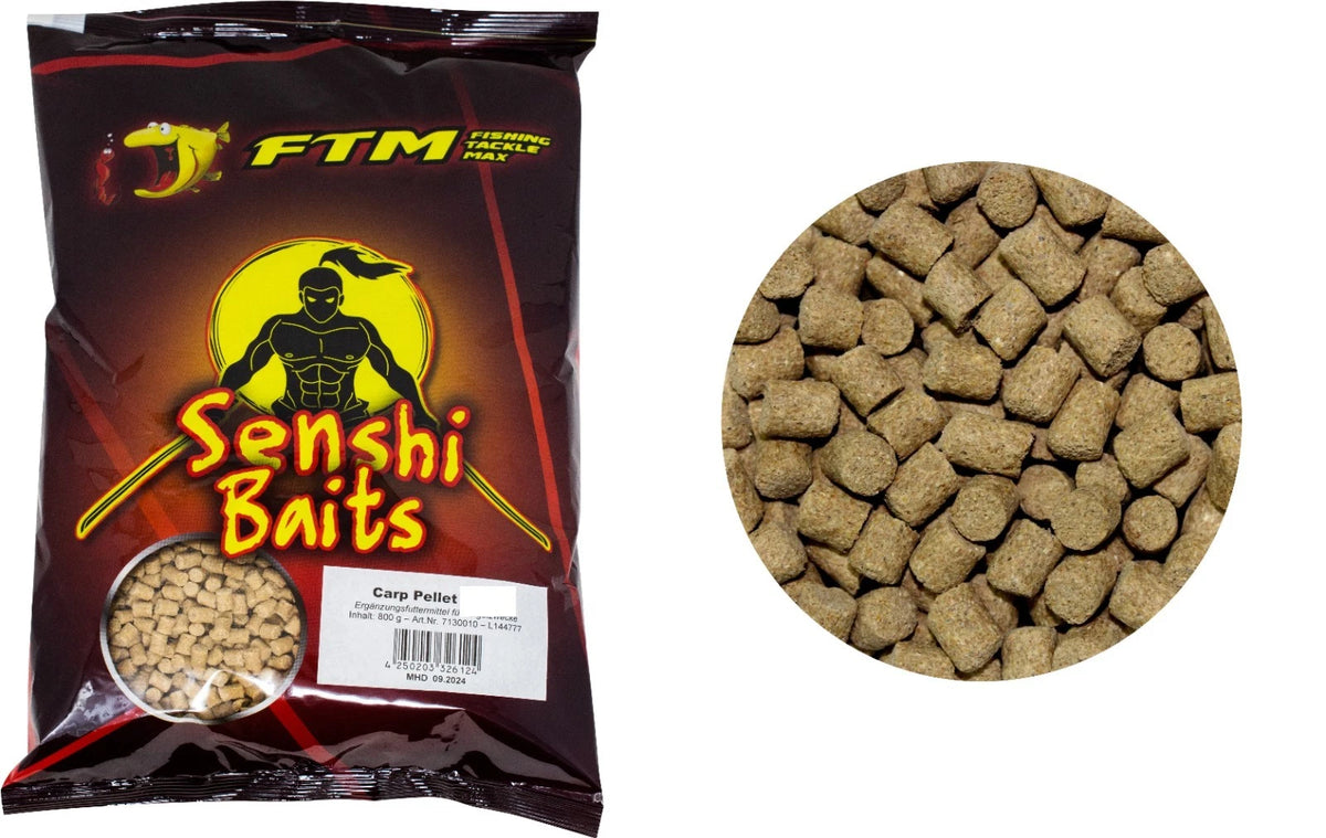 FTM Senshi Baits Carp Pellet – 4 mm, 6 mm oder 8 mm