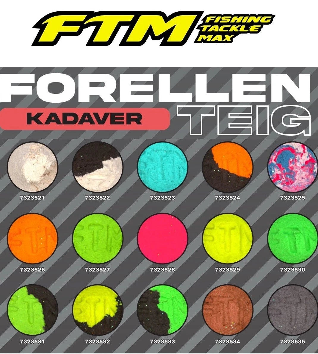 FTM Trout Finder Bait Forellenteig Kadaver Paste Neue Rezeptur Neuheit