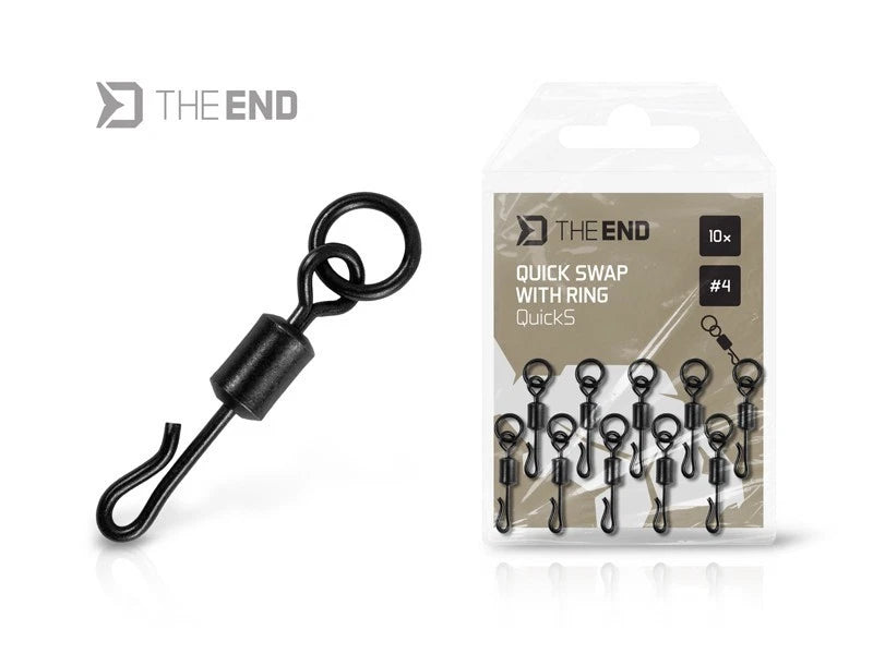 Quick-Swap Wirbel mit Ring Delphin TheEND QuickS