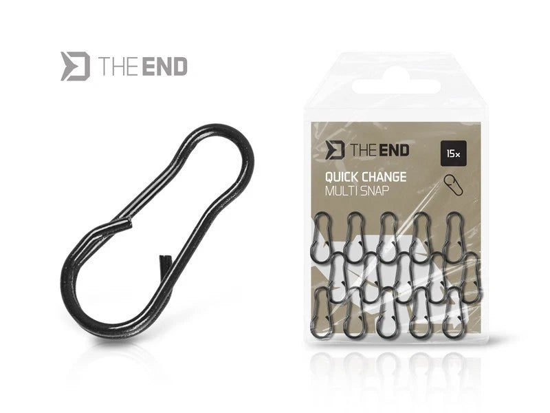 Schnellwechselclip Delphin TheEND Multi Snap 15 Stück