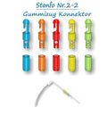 Stonfo 2-2 Super Maxi Gummikonnektor