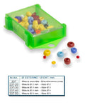 Stonfo Plastikperlen in praktischer Box Mix1000022