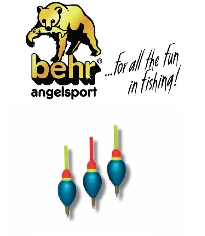 Behr Spezial Forellen Posen, vorbebleit 3+2g, 4+2g,oder 6+2g