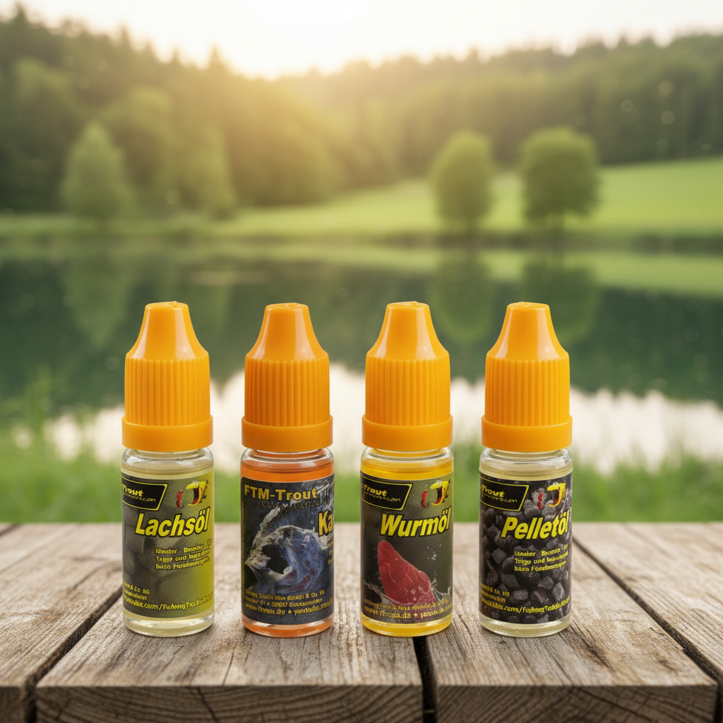 FTM Forellen Booster Lockstofföl 10 ml – 12 Sorten