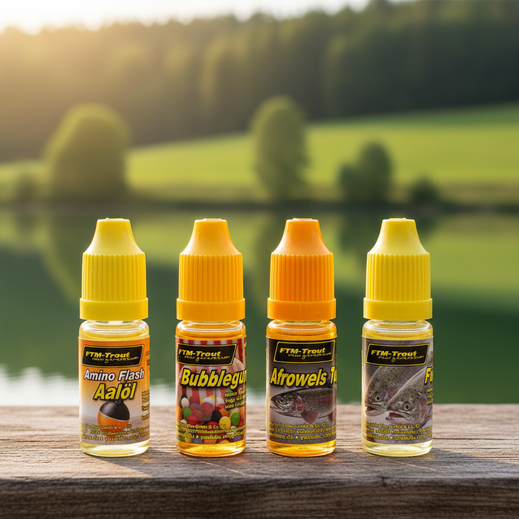 FTM Forellen Booster Lockstofföl 10 ml – 12 Sorten