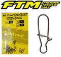 FTM NG Trout Duo-Lock-Snap Spoon 6kg Gr.000 / 15 Stück