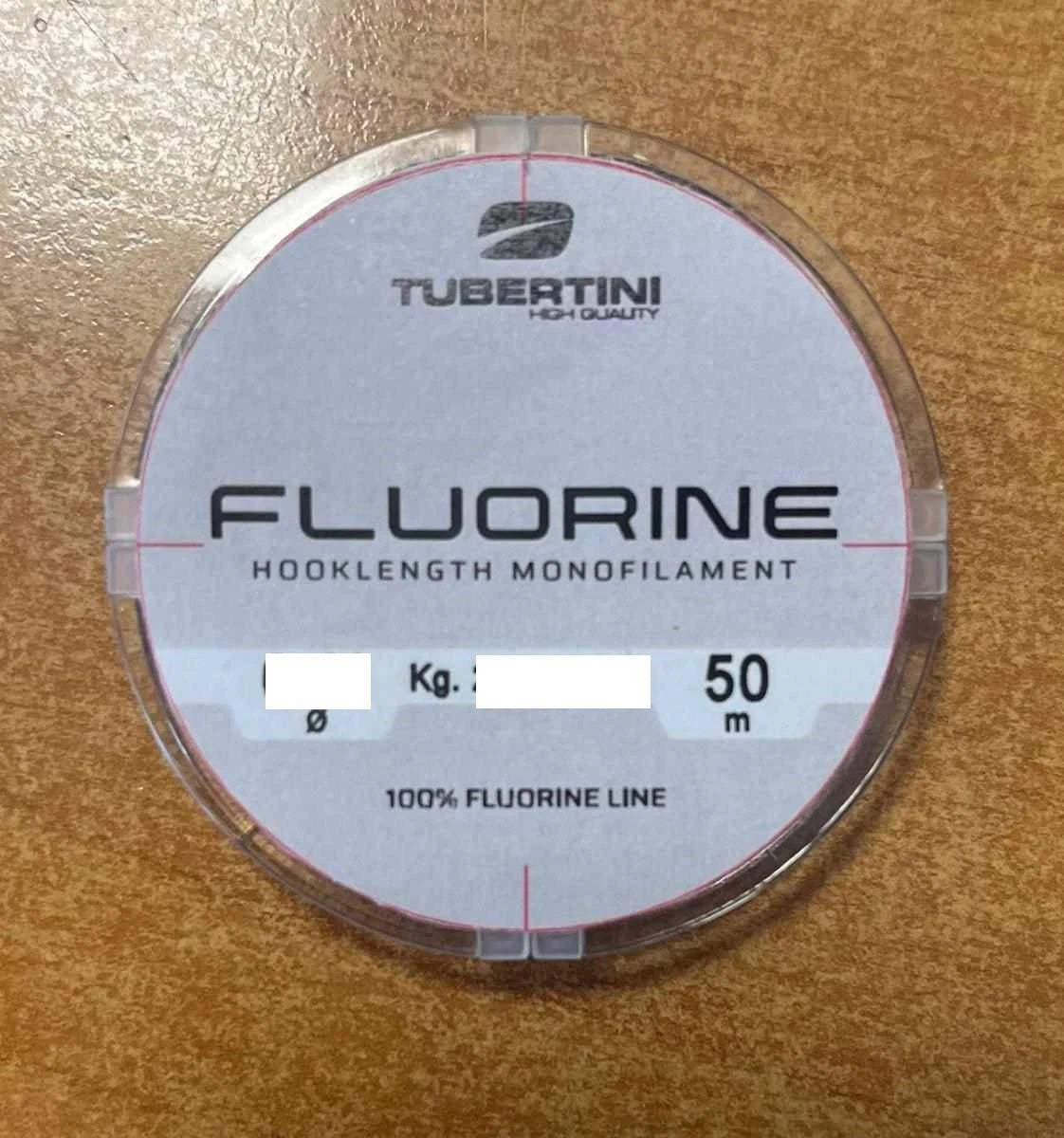 Tubertini Fluorine hochleistungs Vorfachschnur Fluorocarbon 50m versch. Stärken