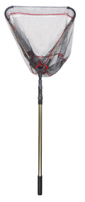 FTM Unterfangkescher Compact gummiert – 3-teilig teleskopierbar, Ø 48 cm, 1,85 m oder 2,20 m"