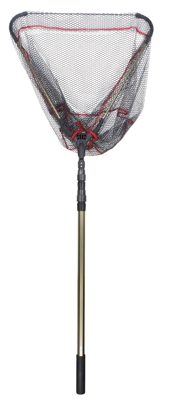 FTM Unterfangkescher Compact gummiert – 3-teilig teleskopierbar, Ø 48 cm, 1,85 m oder 2,20 m"