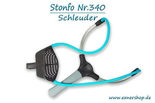 Stonfo Maxi 1 Futterschleuder aus Aluminium Gabel mit verstärktem Griff