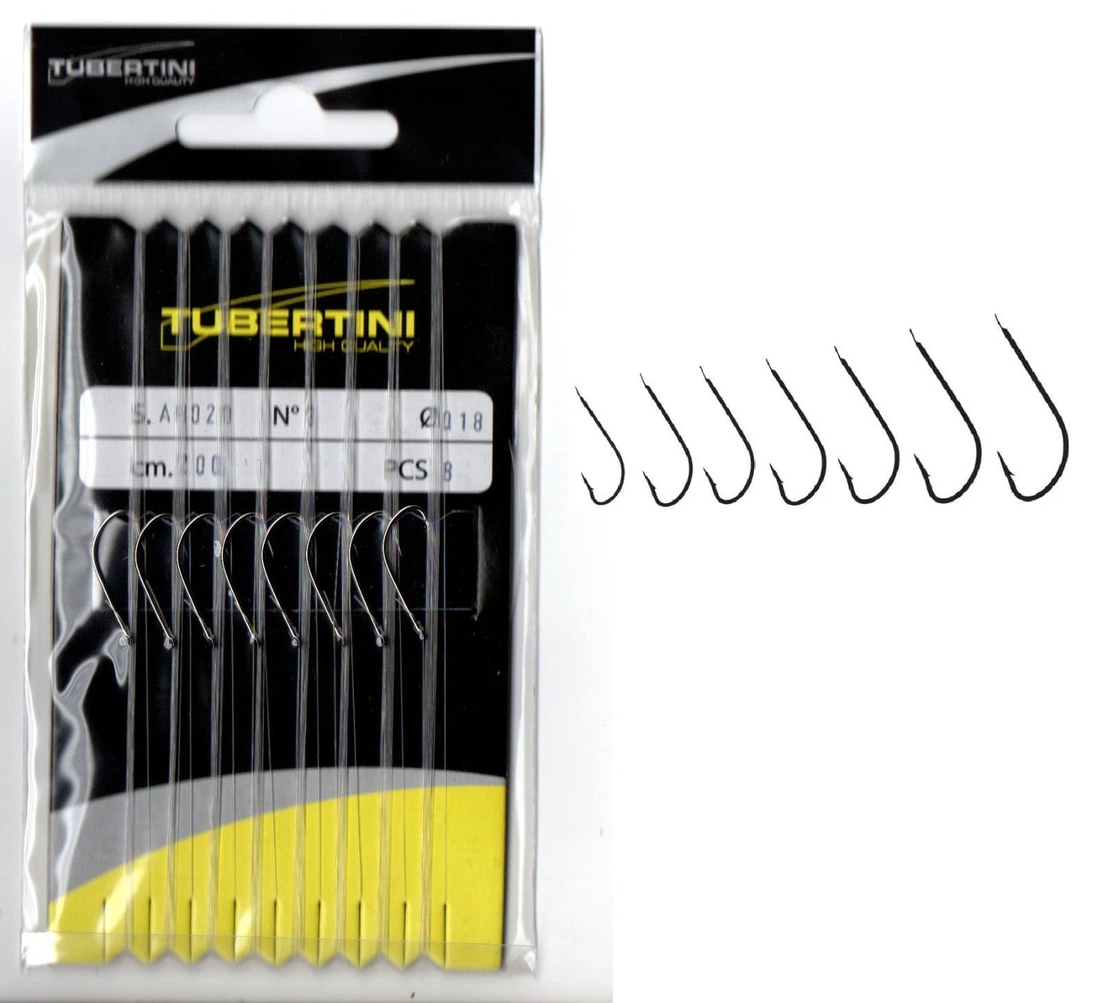 Tubertini Gebundene Haken Serie 20 N Forellenhaken Verschiedene Größen