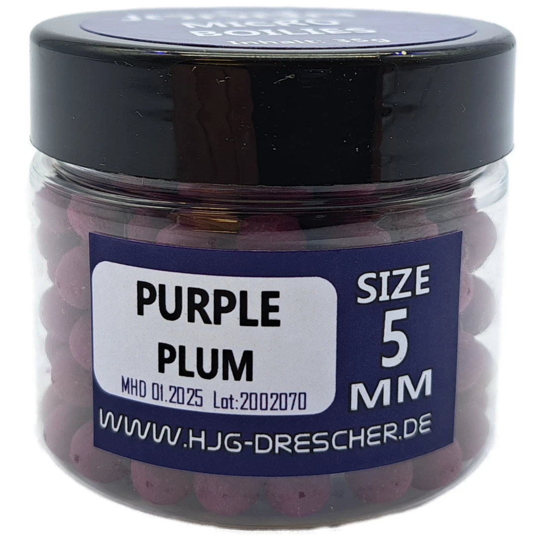 HJG - Drescher 5 mm Micro Boilie Purple Plum