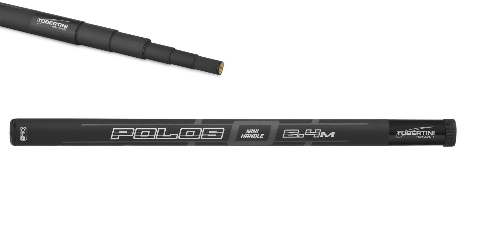 Tubertini Polos Mini Handle Teleskop Kescherstab 2,0 - 2,4 - 2,7 Meter
