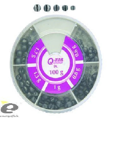 Schrotblei Grob IX 100g Q- Tor Klemmblei