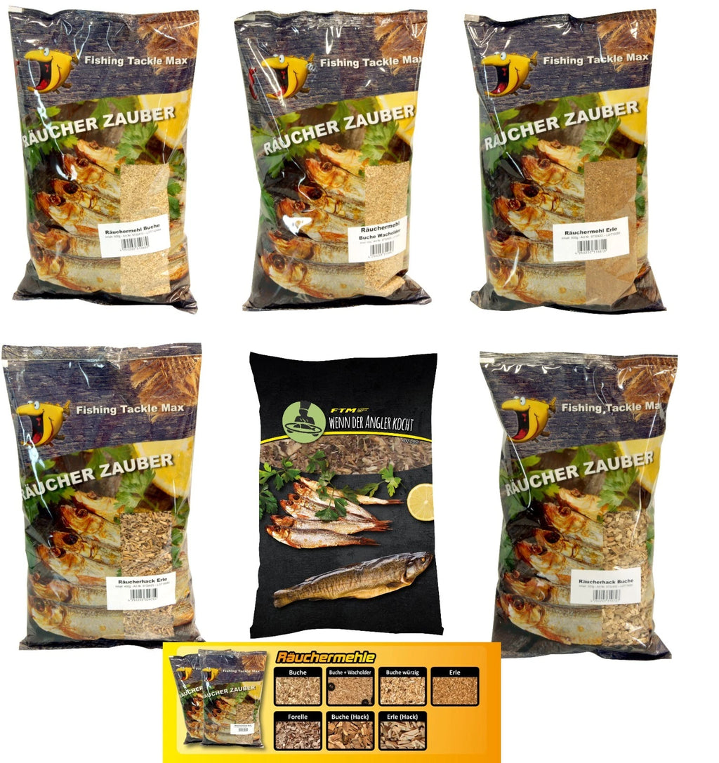 FTM Räuchermehl verschiedene Sorten Räuchern 500g / 400g Beutel