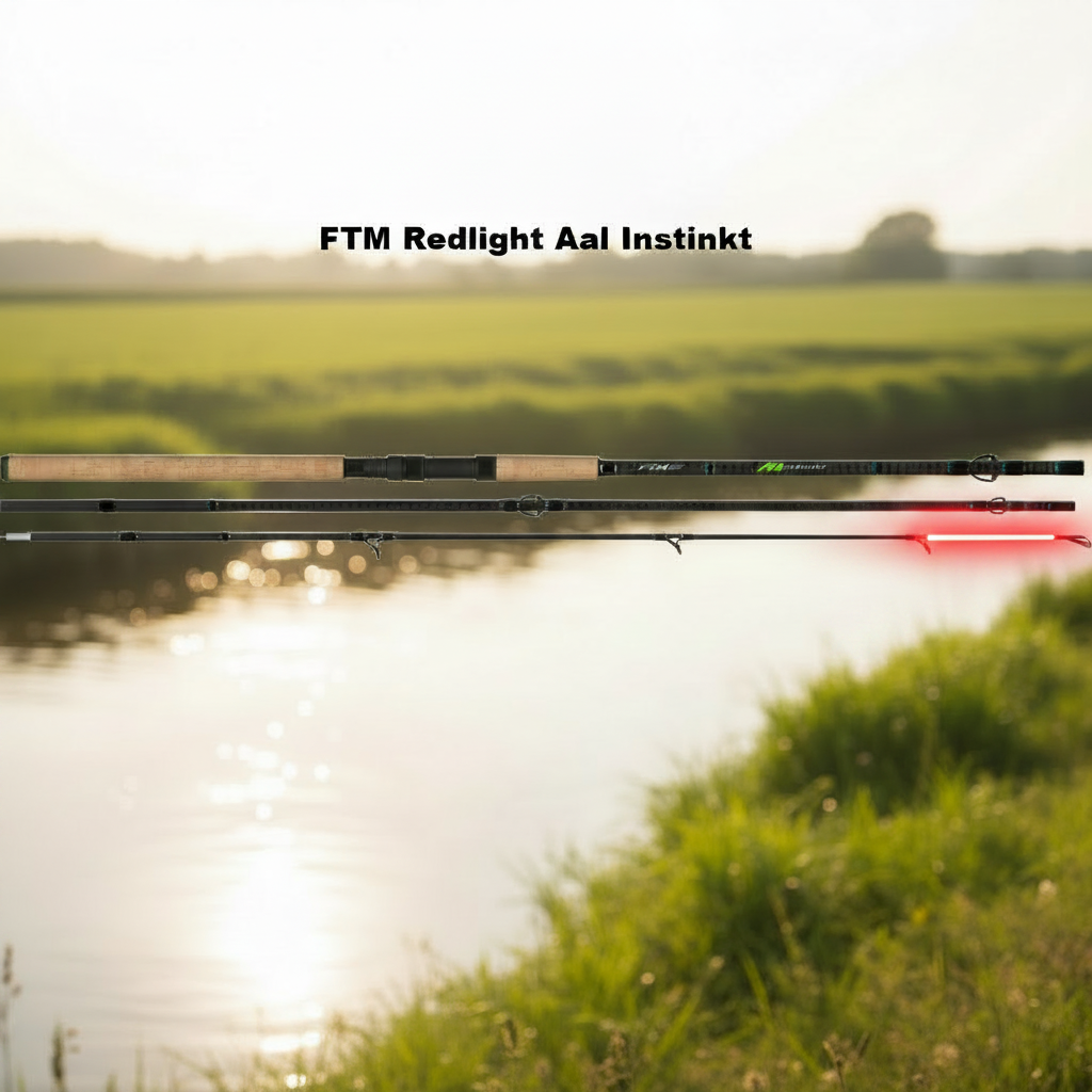FTM Redlight Aal Instinkt LED  Aalrute Grundrute 3 tlg  3,60 Meter 40 bis 120 g (Kopie)