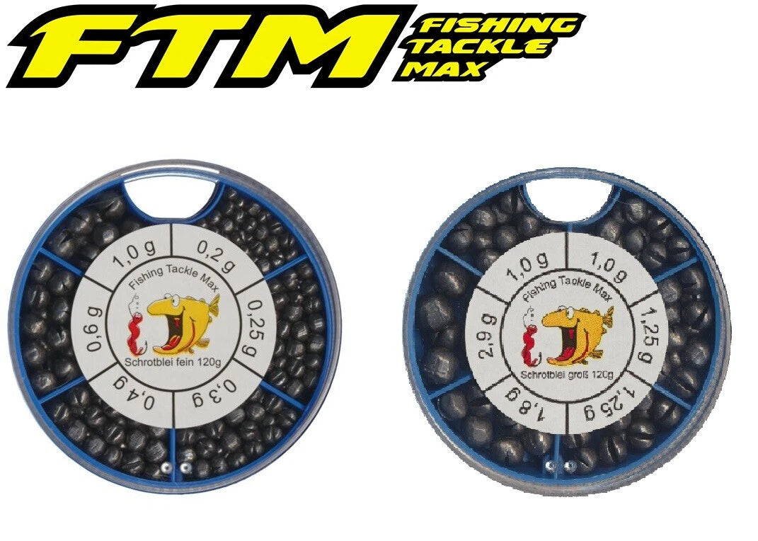FTM Spaltblei, Klemmblei 120g Dose Grob oder Fein