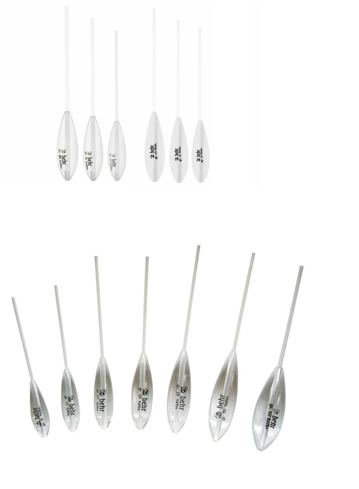 Behr Sbirolino Halbsinkend oder Schwimmend 8-40g