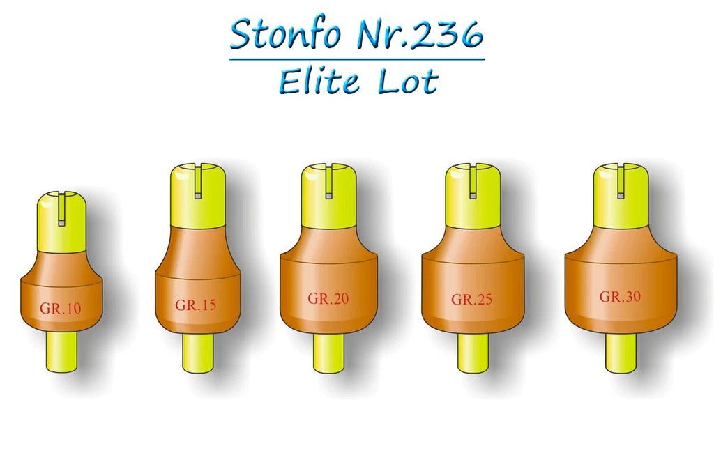 Stonfo Lotblei Elite 3 + 5 + 8 + 10 + 15 + 20 + 25 oder 30 Gramm